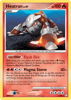 Heatran Legends Awakened card