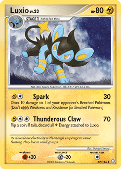 Luxio Legends Awakened card