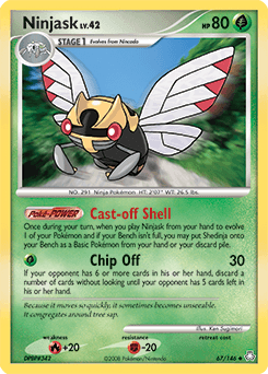 Ninjask Legends Awakened card