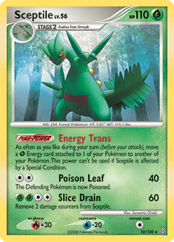 Sceptile Stormfront card