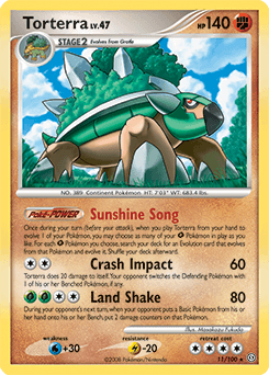 Torterra Stormfront card
