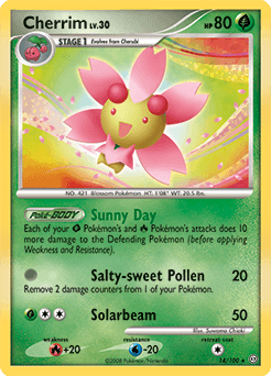 Cherrim Stormfront card