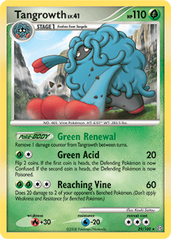 Tangrowth Stormfront card