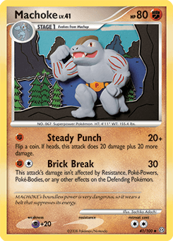 Machoke Stormfront card