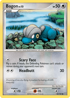 Bagon Stormfront card