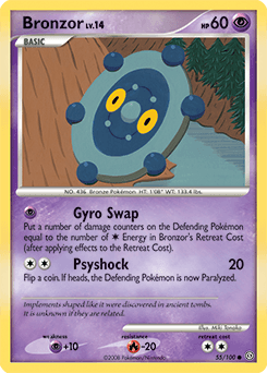 Bronzor Stormfront card