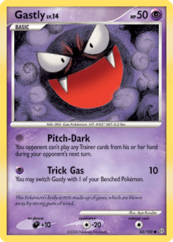 2008 Stormfront Gastly #62