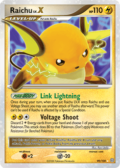 Raichu LV.X Stormfront card