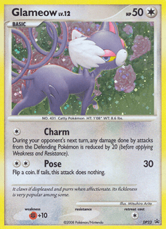 Glameow DP Black Star Promos card