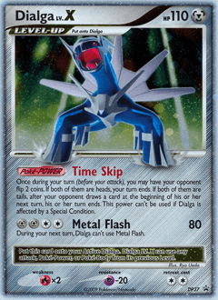 Dialga LV.X DP Black Star Promos card