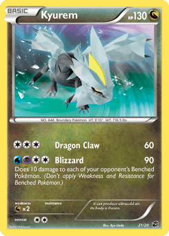 Kyurem Dragon Vault card