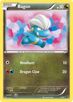Bagon Dragon Vault card