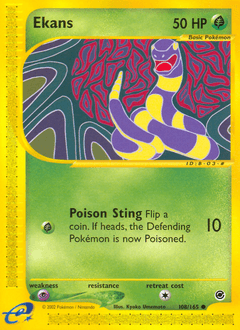 Ekans Expedition Base Set card