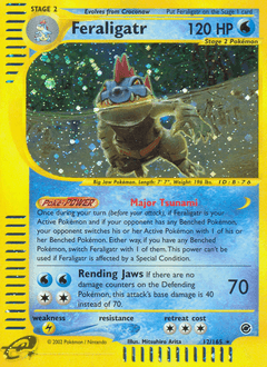 Feraligatr Expedition Base Set card