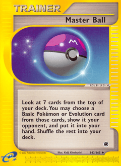 Master Ball Expedition Base Set card