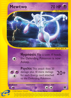 2002 Expedition Base Set Mewtwo #56