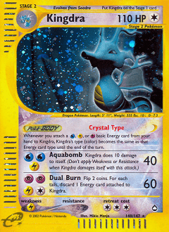 Kingdra Aquapolis card
