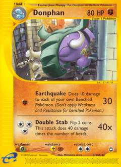 2003 Aquapolis Donphan #7
