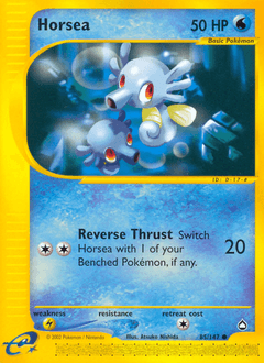 Horsea Aquapolis card