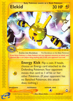 Elekid Aquapolis card