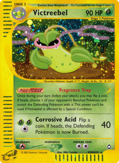 Victreebel Aquapolis card