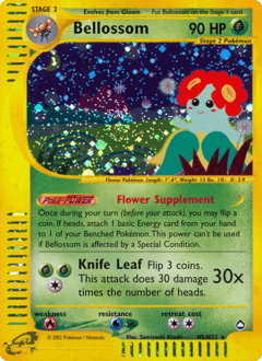 Bellossom Aquapolis card