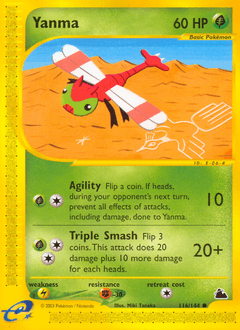 Yanma Skyridge card