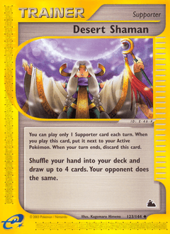 2003 Skyridge Desert Shaman #123