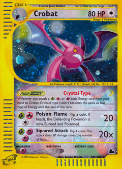 Crobat Skyridge card