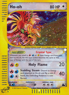 Ho-oh Skyridge card