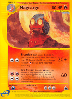 Magcargo Skyridge card