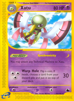 Xatu Skyridge card
