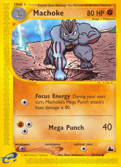 Machoke Skyridge card