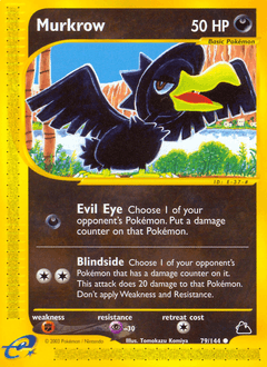 Murkrow Skyridge card