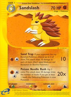 Sandslash Skyridge card