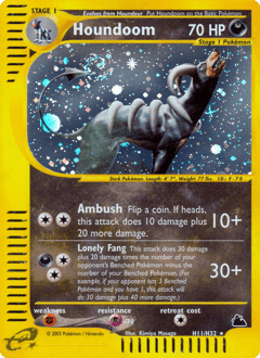 Houndoom Skyridge card