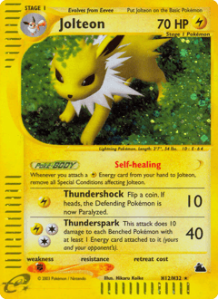 Jolteon ★ Skyridge card