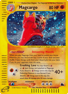 Magcargo Skyridge card