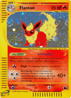 Flareon ★ Skyridge card