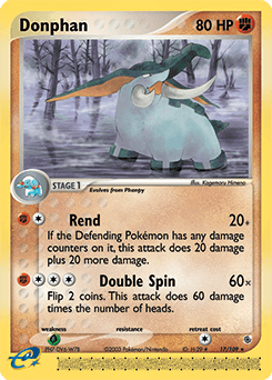 Donphan Ruby & Sapphire card