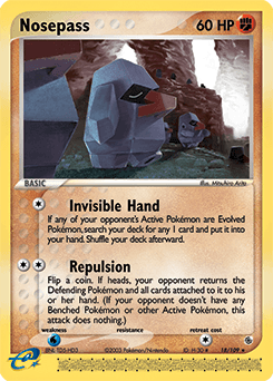Nosepass Ruby & Sapphire card
