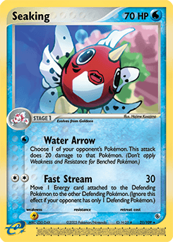 Seaking Ruby & Sapphire card