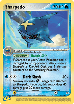 Sharpedo Ruby & Sapphire card