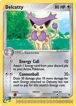 2003 Ruby & Sapphire Delcatty #29