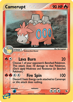 2003 Ruby & Sapphire Camerupt #4