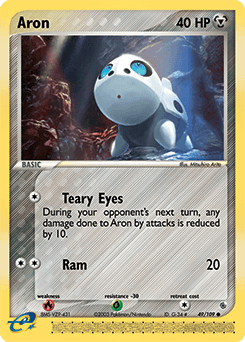 Aron Ruby & Sapphire card