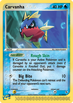 Carvanha Ruby & Sapphire card