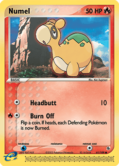Numel Ruby & Sapphire card