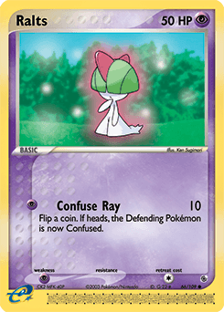 2003 Ruby & Sapphire Ralts #66