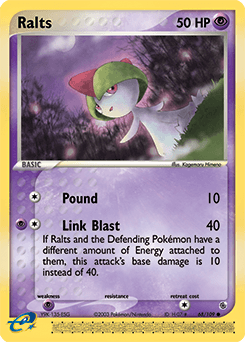 2003 Ruby & Sapphire Ralts #68